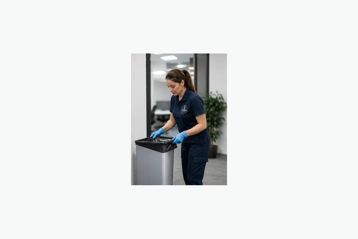 Cleaner working in a London home near Richmond