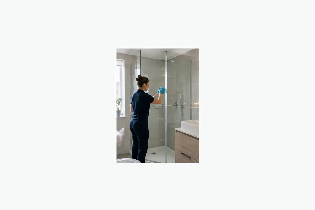 Cleaner working in a London home near Camberwell