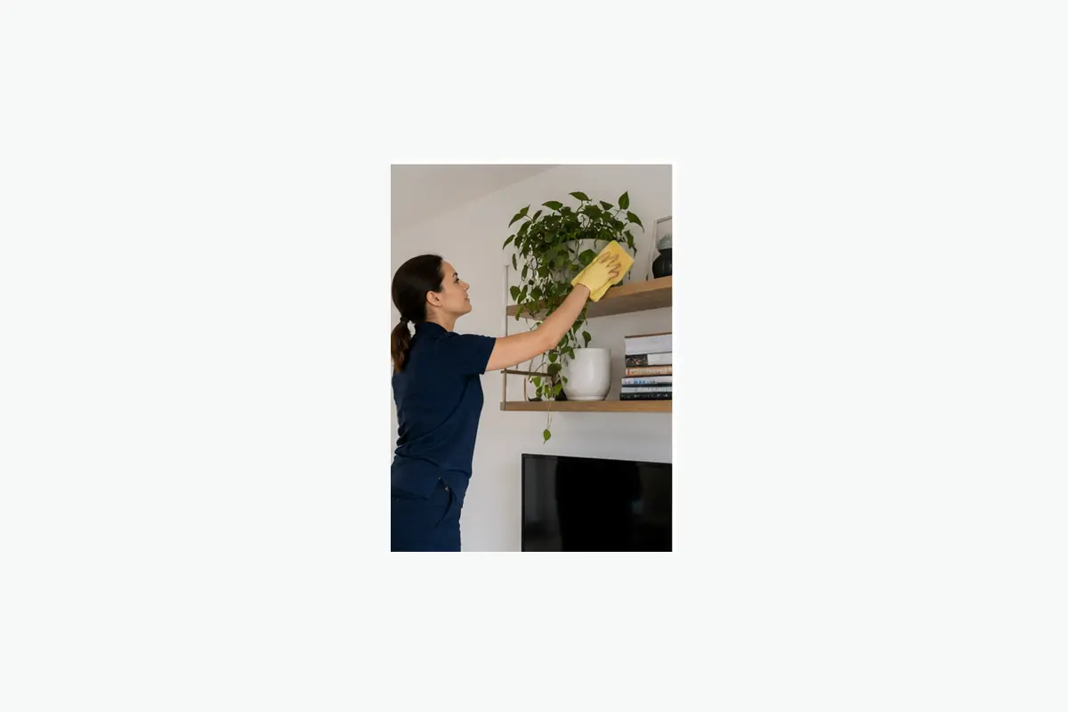 Cleaner working in a London home near Islington