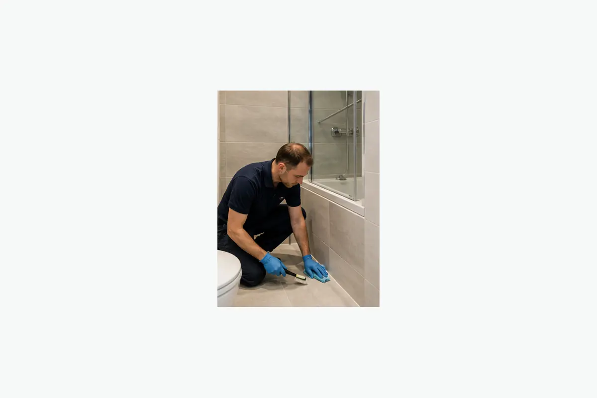 Cleaner working in a London home near Highgate