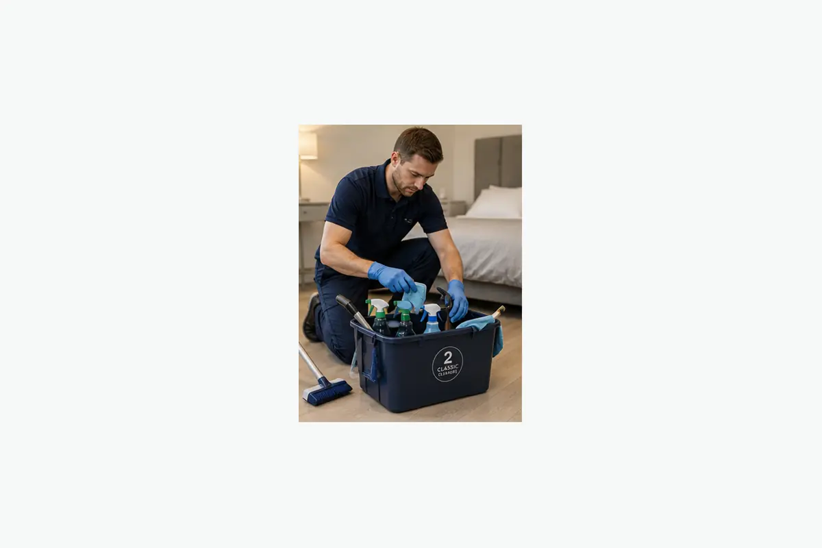 Cleaner working in a London home near Dalston