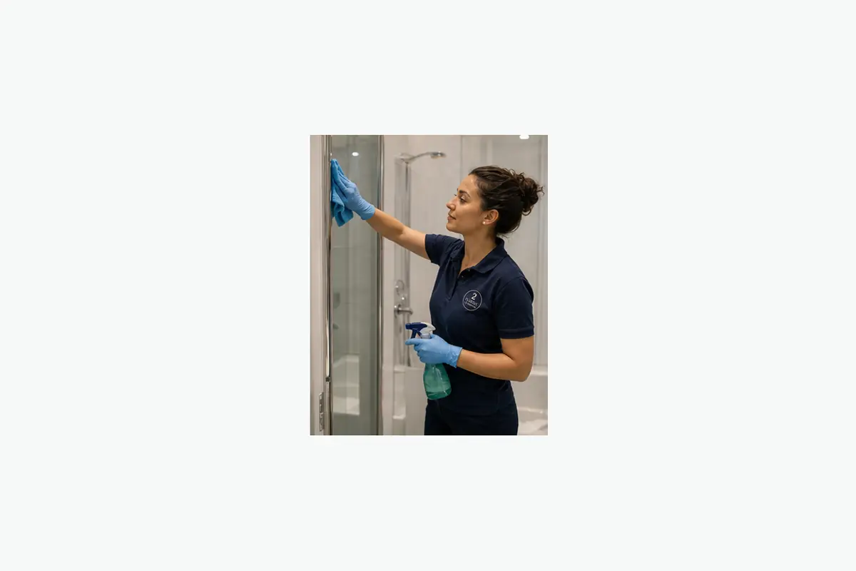 Professional cleaner providing rental cleaning in Ealing