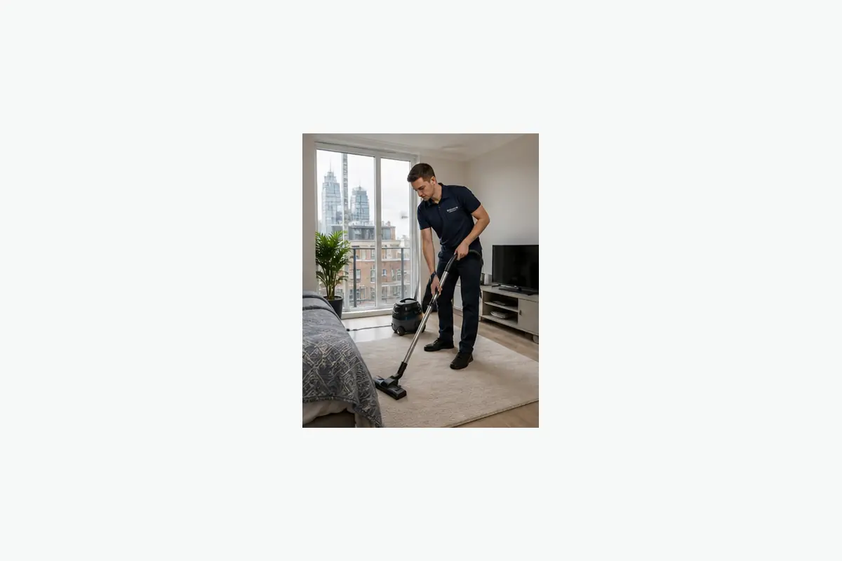 Cleaner working in a London home near Wembley