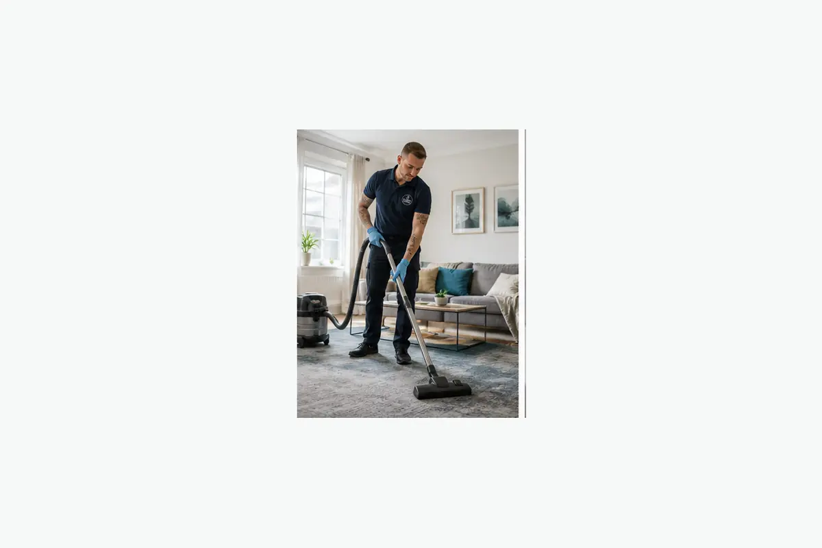 Cleaner working in a London home near Tooting